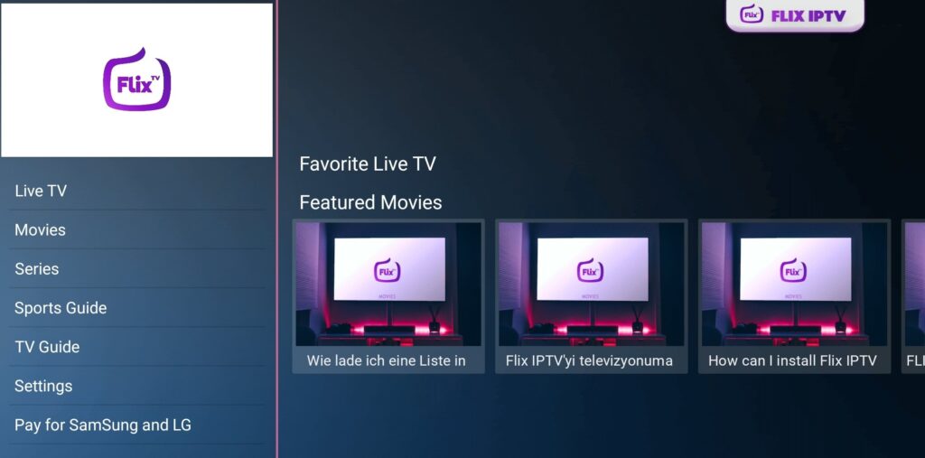 Flix iptv 
