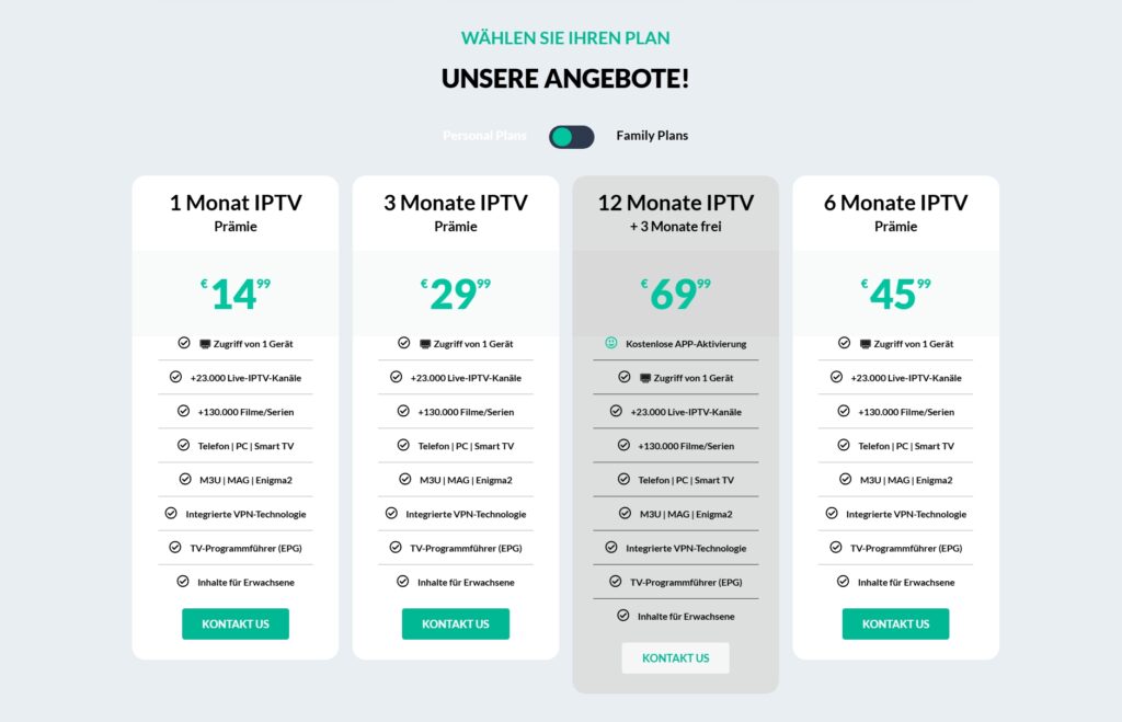iptv anbieter mit sky